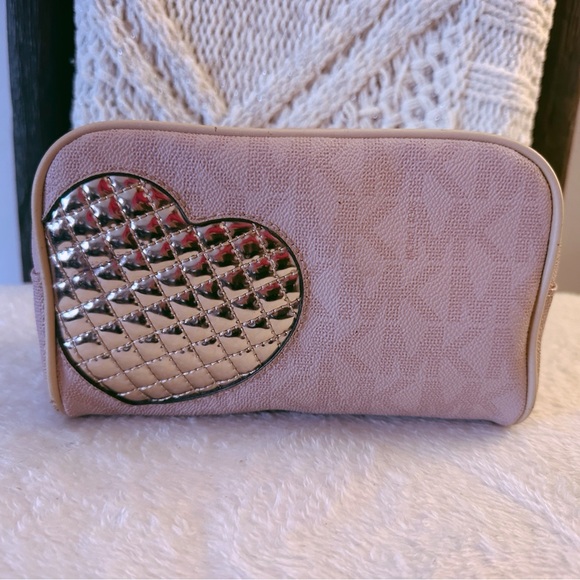 Michael Kors Handbags - Michael Kors Pink Heart Pouch